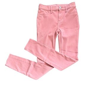 Old Navy Ballerina Jeggings Adjustable Waist Button Zipper Stretchy Sz 10/12